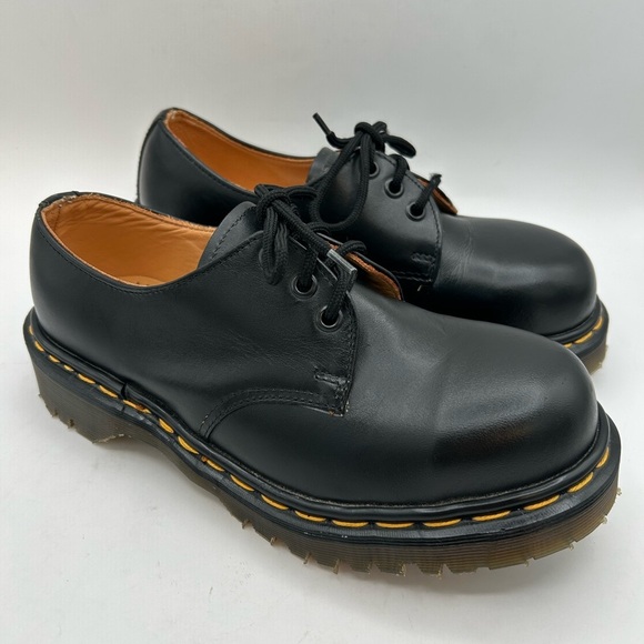 NEW VTG RARE 90s DR MARTENS 1925 3 EYE OXFORD BOOT MADE IN ENGLISH SZ 6 SHOE - Picture 5 of 15